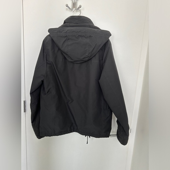 Abercrombie & Fitch Black All-Season Weather Warrior Hooded Jacket - Picture 4 of 5